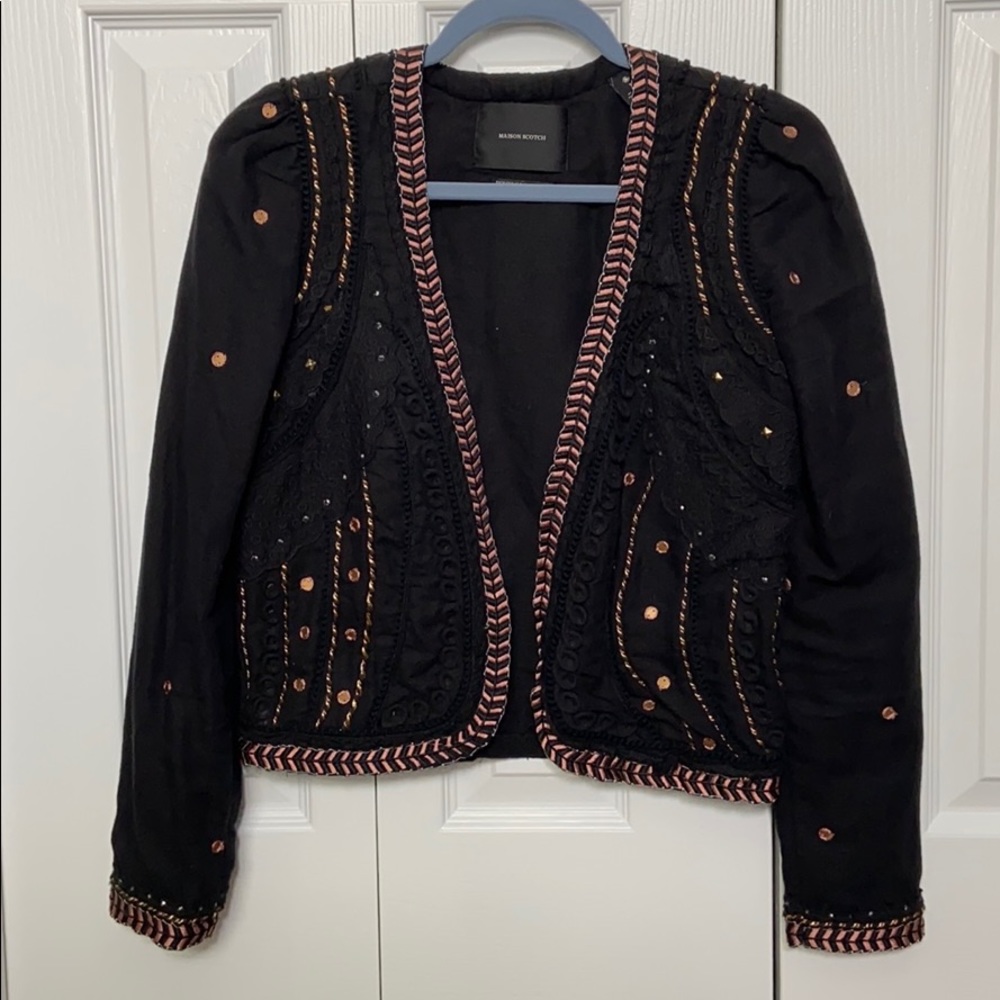 Maison Scotch Embellished Jacket